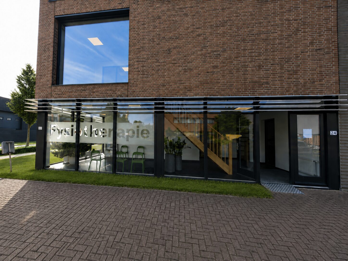 Ingang van Delta Sportfysiotherapie in Stellendam